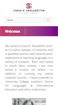 Mobile Screenshot of icelandic-lessons.com